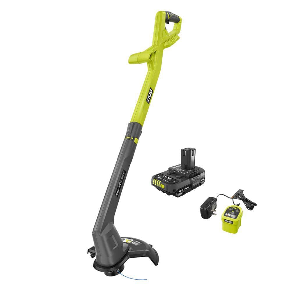 RYOBI 18V 10 in. String Trimmer/Edger Kit