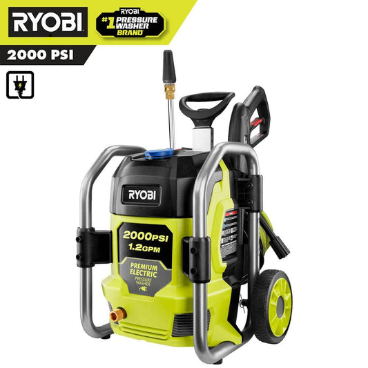 2000 PSI 1.2 GPM Electric Pressure Washer