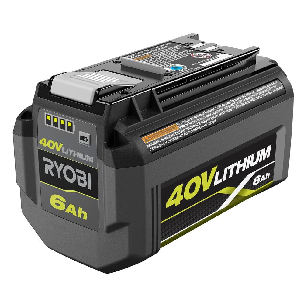 40V 6.0 Ah High Capacity Li-Ion Battery