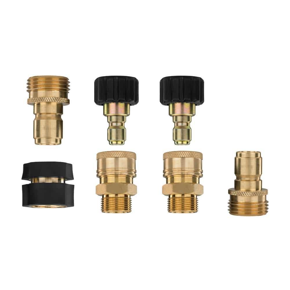 7-Piece Pressure Washer Quick Connect Kit