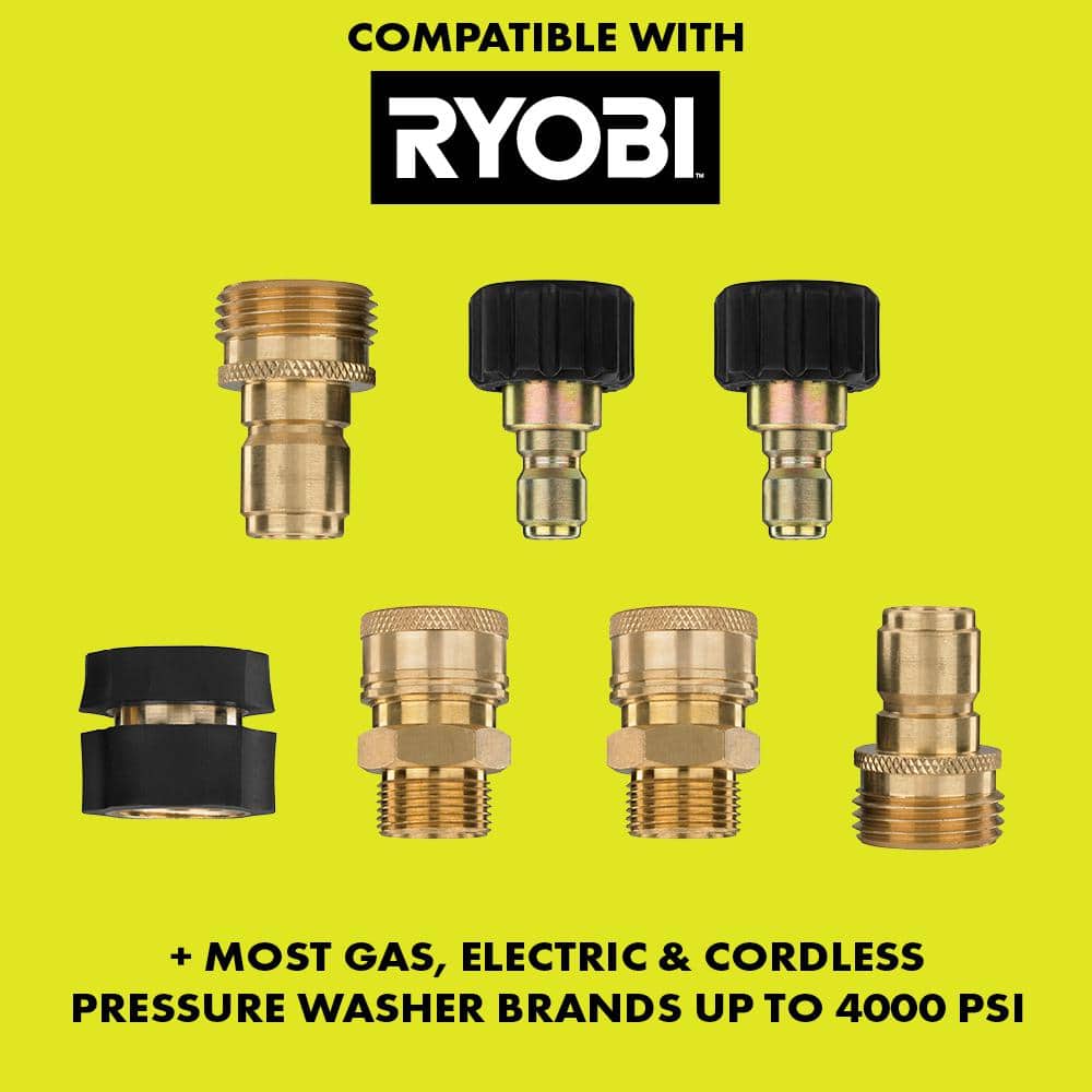 7-Piece Pressure Washer Quick Connect Kit