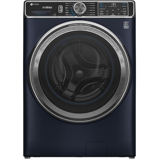 GE Profile 5.3 cu. ft. Smart Front Load Washer, Blue