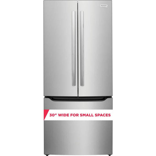 Frigidaire Gallery 30in 20cu ft French Door Refrigerator SS