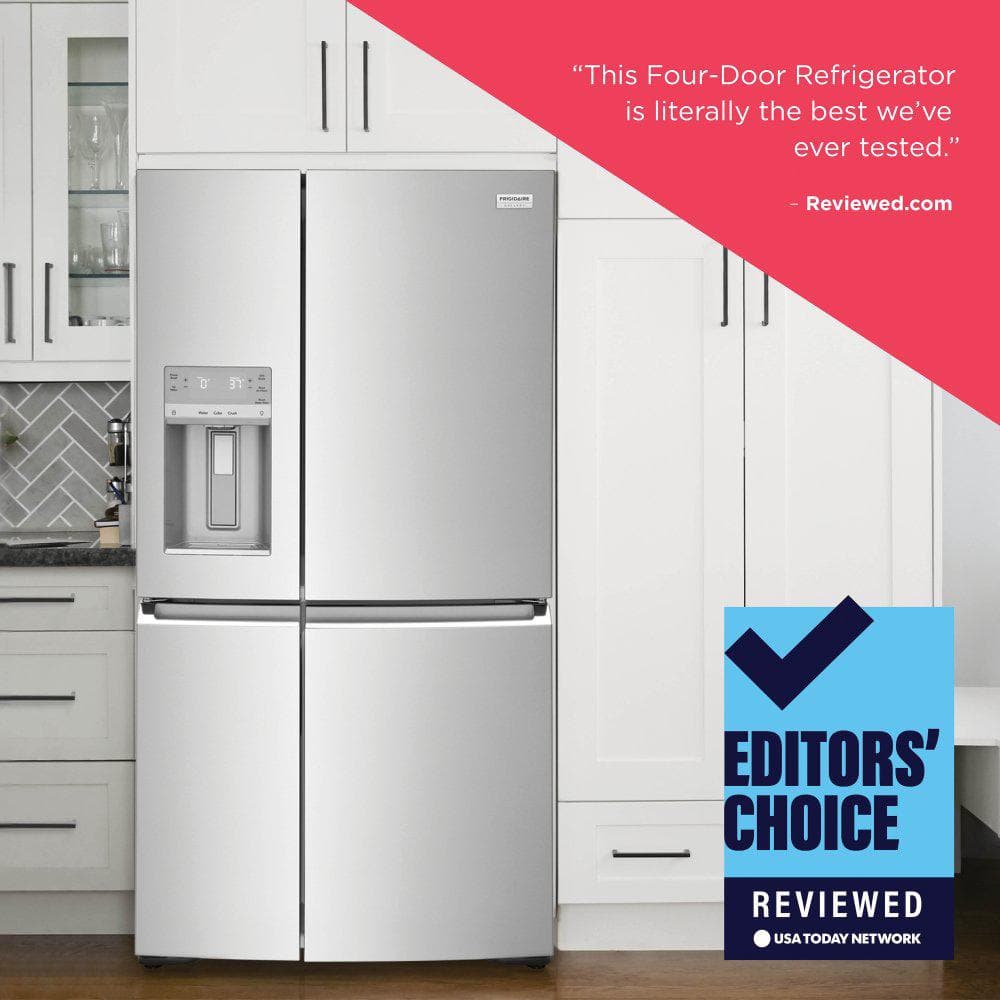 Frigidaire Gallery 36 Counter-Depth, 4-Door Refrigerator