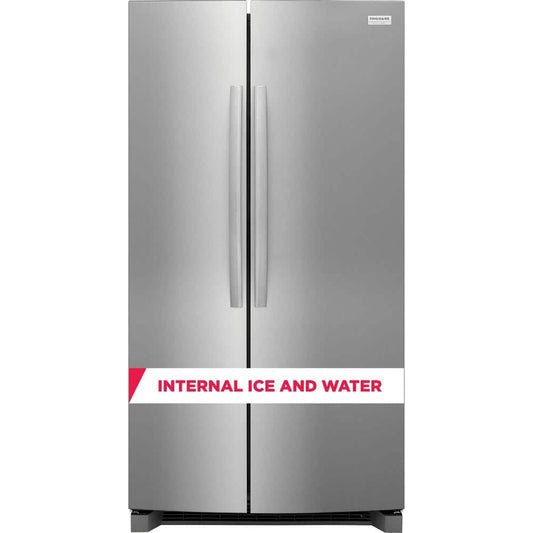36 in. 26 cu. ft. Side-by-Side Refrigerator Stainless