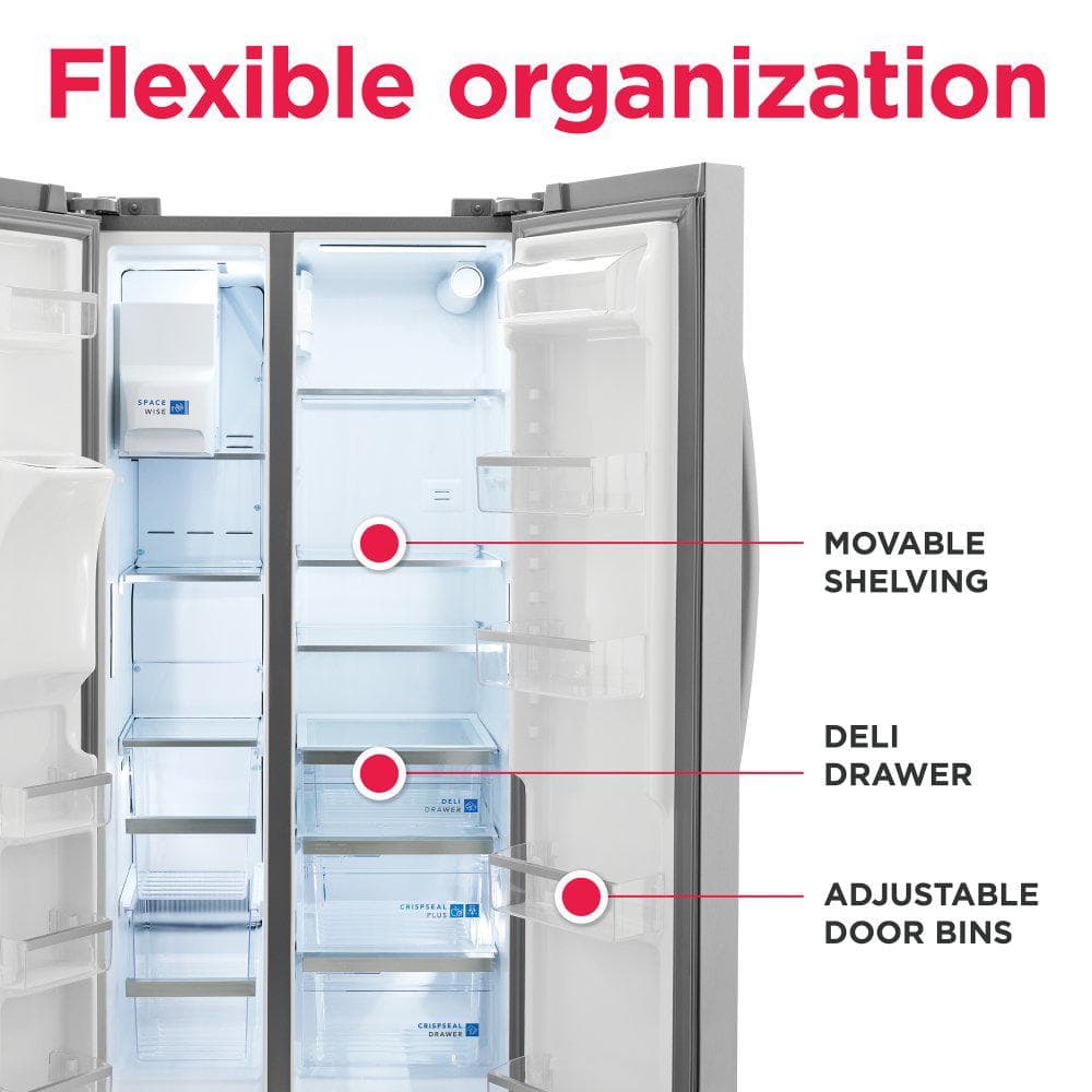 22.3 cu. ft. 33 in. Side Refrigerator