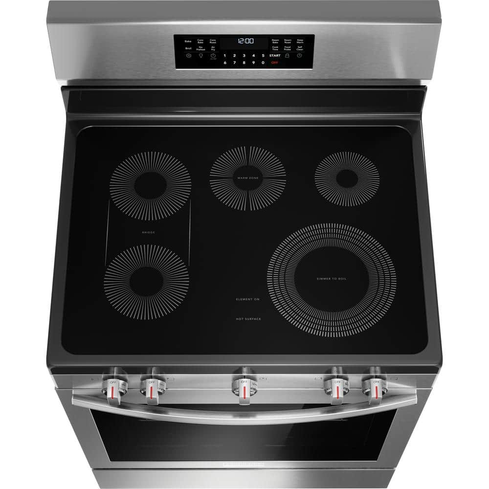 Frigidaire - Gallery 30 5-Burner Freestanding Electric Range