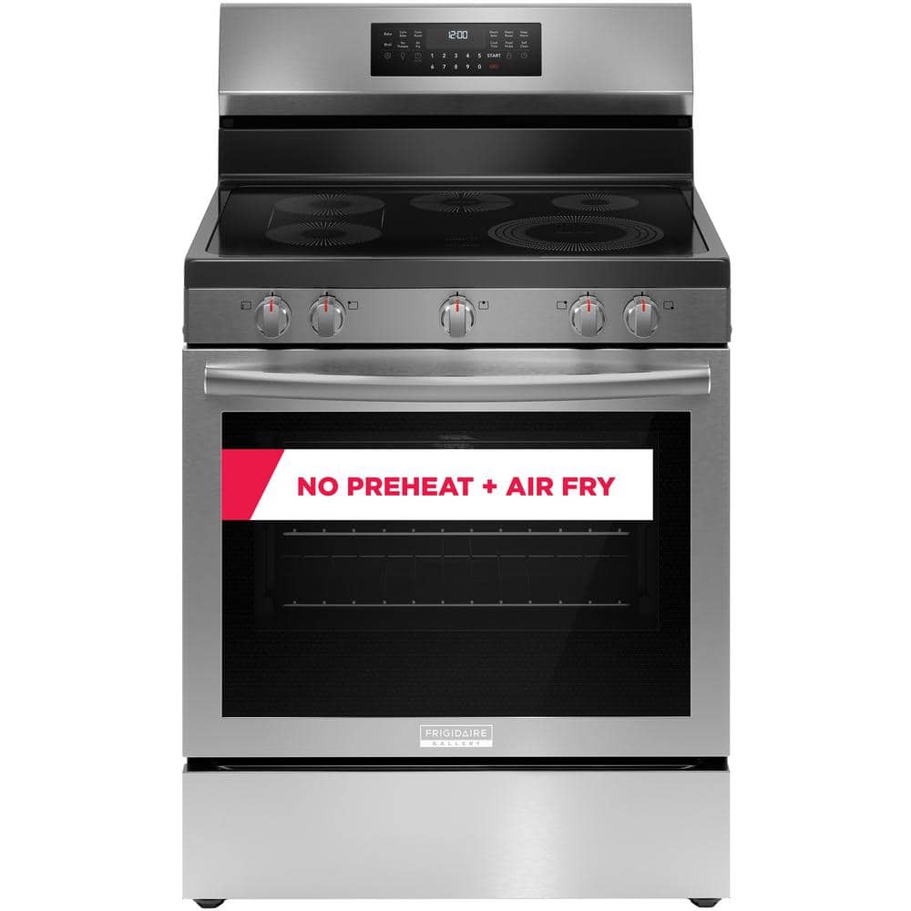 Frigidaire - Gallery 30 5-Burner Freestanding Electric Range