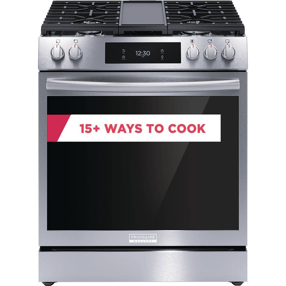 Frigidaire Gallery 30 in. 6 cu. ft. 5 Burner Gas Range