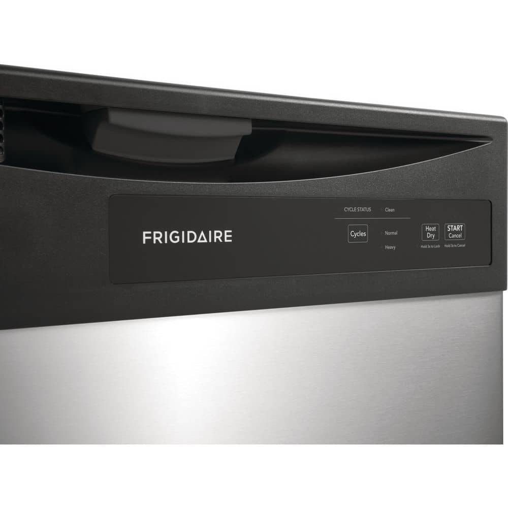 Frigidaire 24 in. Stainless Dishwasher, Tall Tub