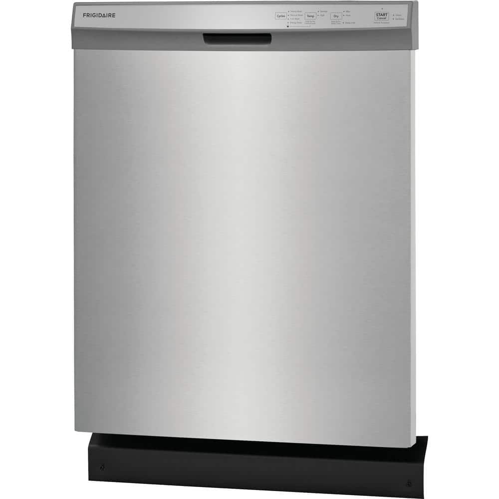24-in Dishwasher, Stainless Steel