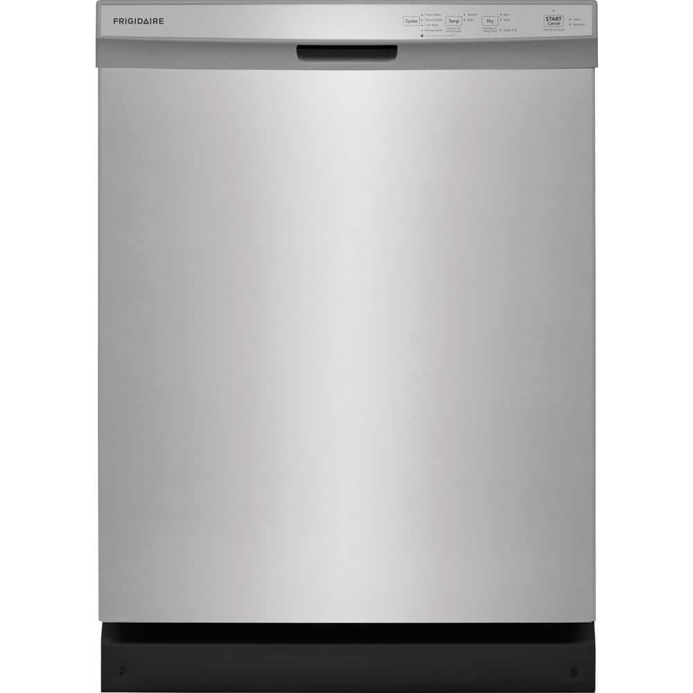 Frigidaire 24 in Built-In Dishwasher, Stainless Steel