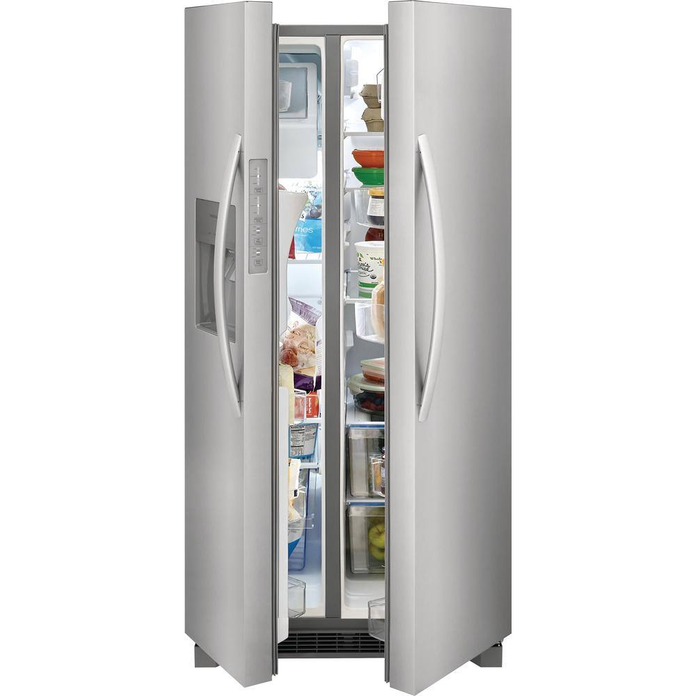 Frigidaire 33-in. Stainless Side-by-Side Refrigerator