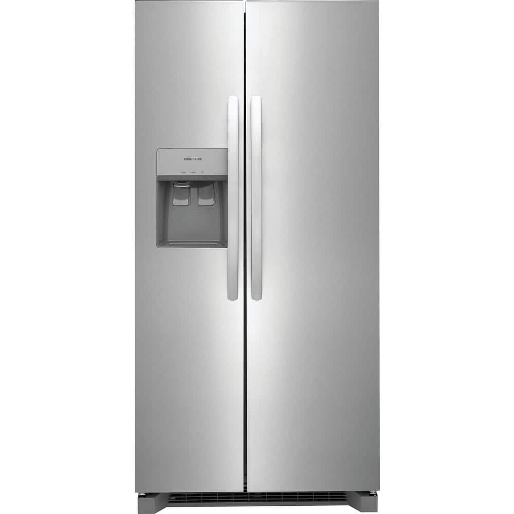 Frigidaire 33-in. Stainless Side-by-Side Refrigerator
