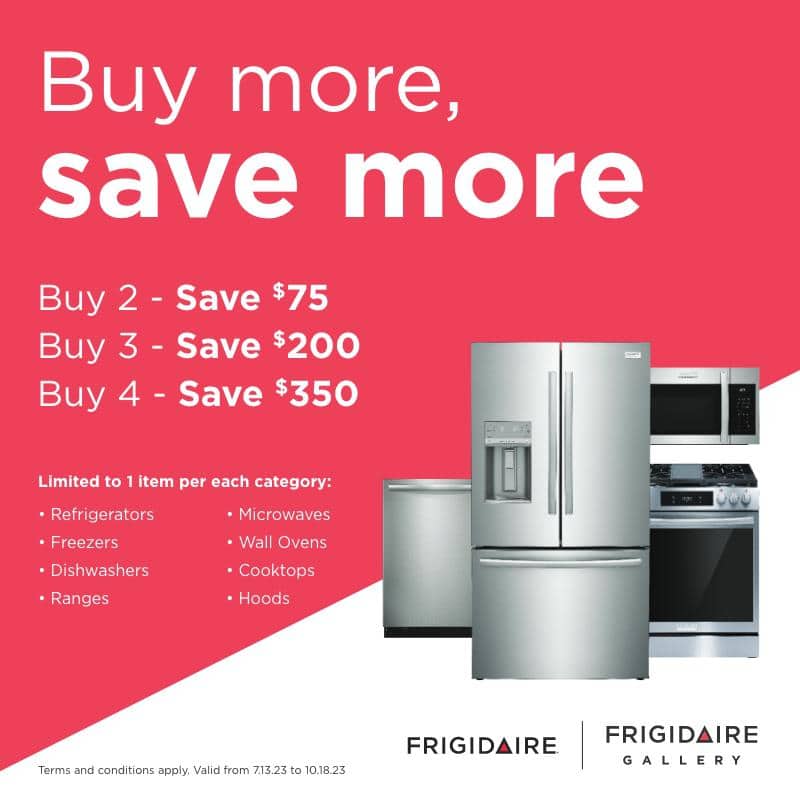 Frigidaire 36 in. 25.6 cu. ft. Side by Side Fridge