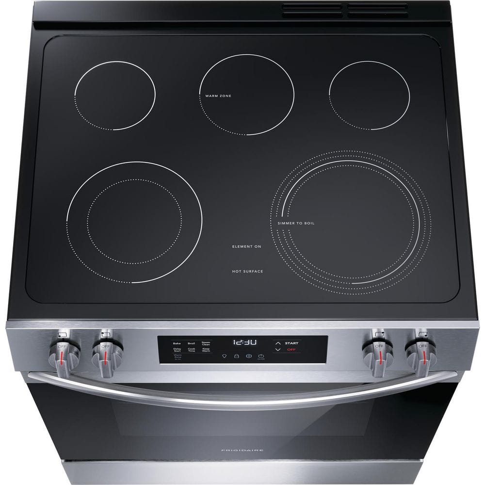 Frigidaire 30 in., 5-Burner Slide-In Electric Range SS