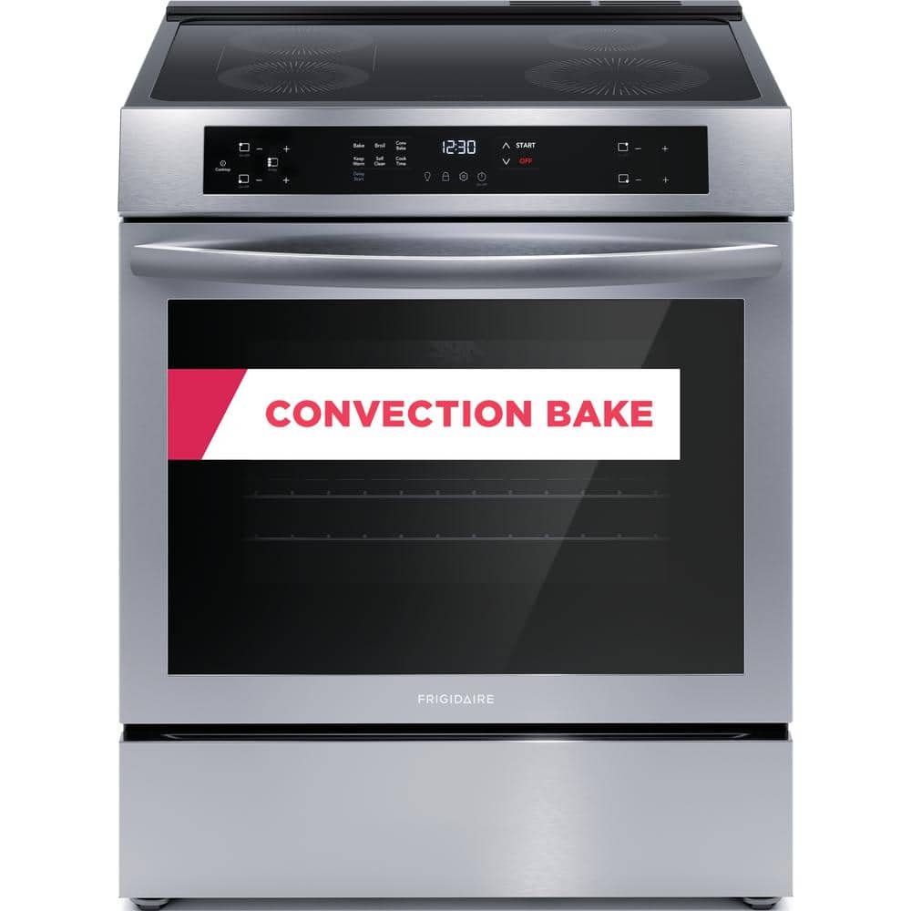 Frigidaire 30" 5.3 cu ft Induction Range, 4-Burner