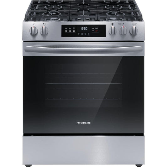 30 in. 5 Burner Gas Range with Steam Clean