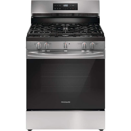 Frigidaire 30" 5-Burner Gas Range, SS