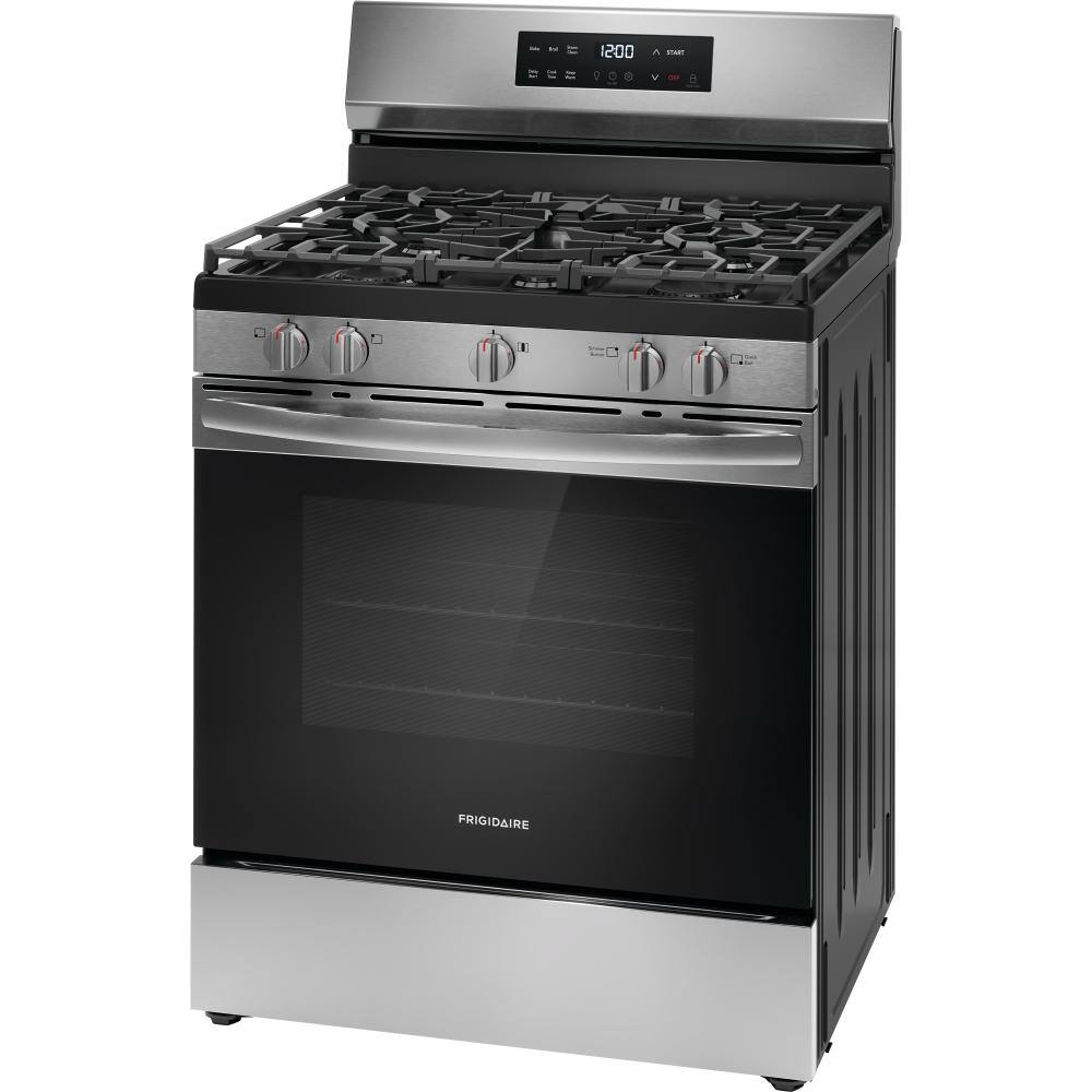Frigidaire 30" 5-Burner Gas Range, SS