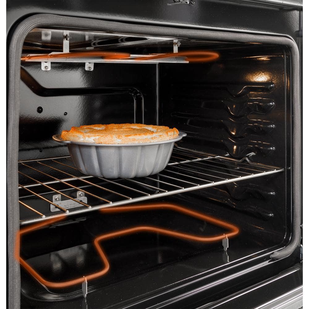 GE 30" 4-Burner Electric Range, SS
