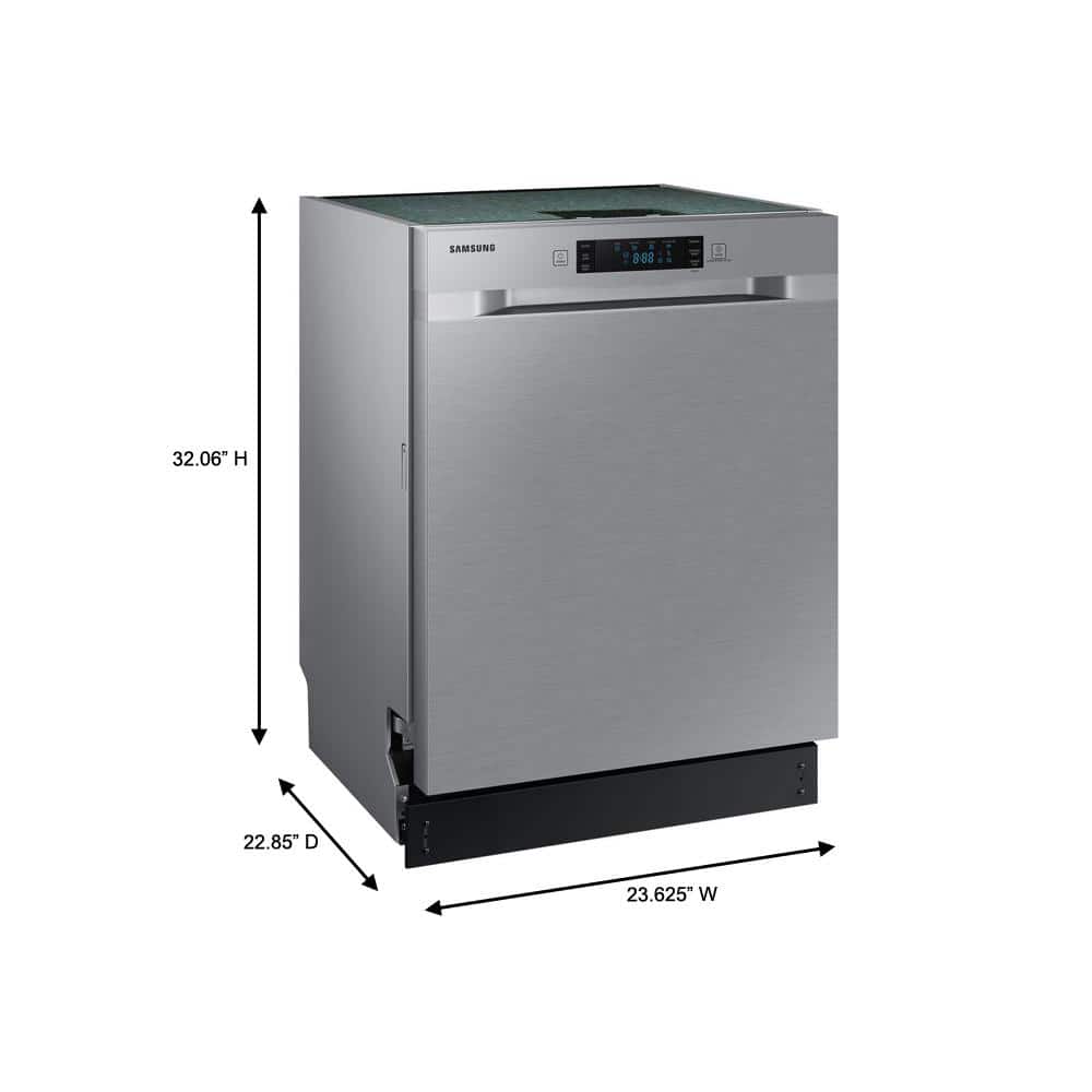 Samsung 24" Front Control Tall Tub Dishwasher, SS