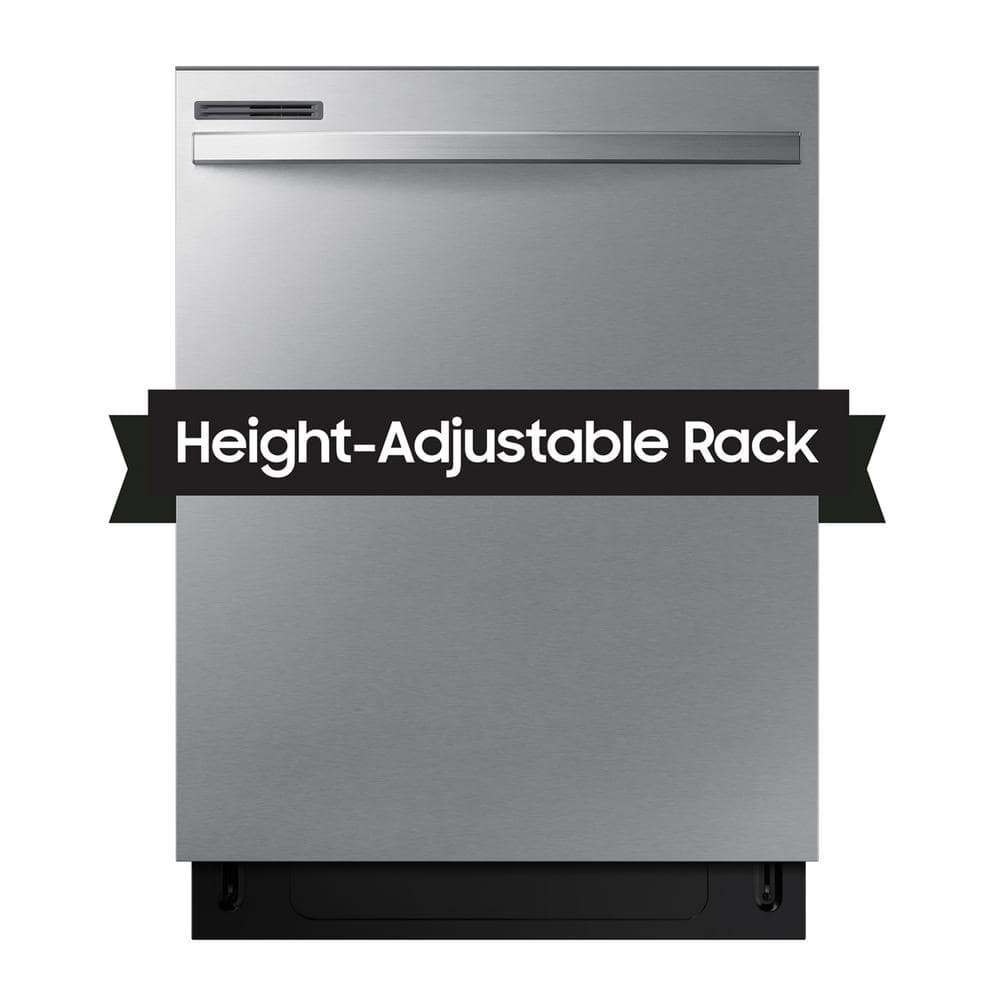 Samsung -- Fingerprint-Resistant Dishwasher with Rack