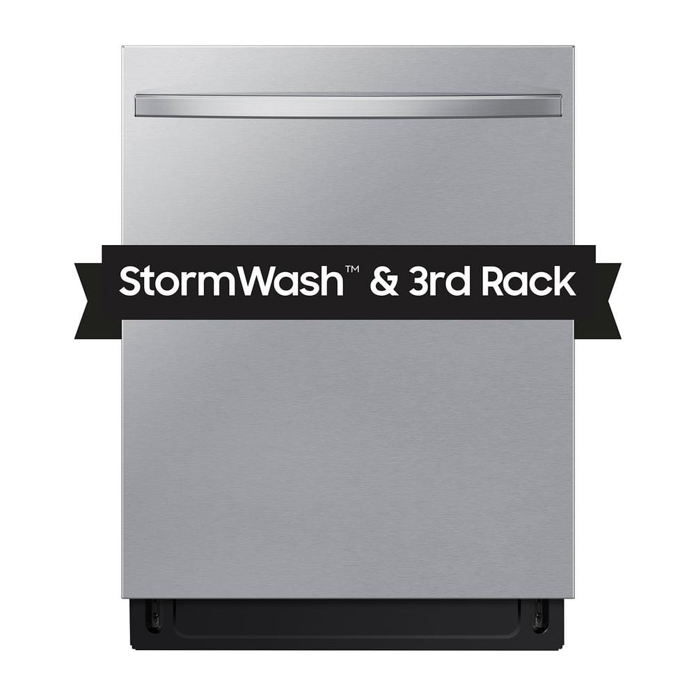 Samsung 46 dBA Dishwasher, StormWash, Stainless