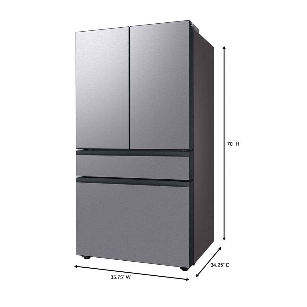 Samsung Bespoke 29 cu ft 4-Door Refrigerator Stainless