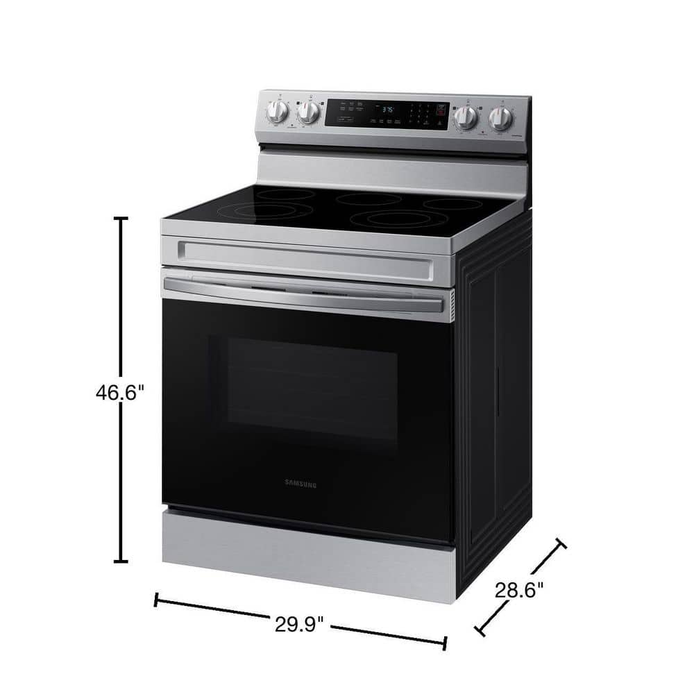 6.3 cu.ft. 5-Burner Electric Range