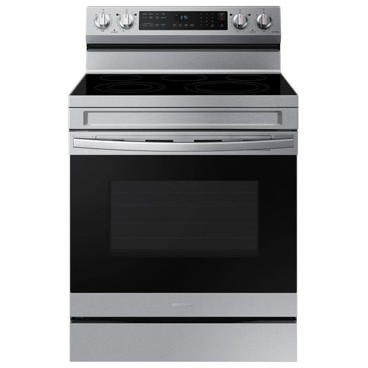 Samsung - 6.3 cu.ft. 5-Burner Electric Range
