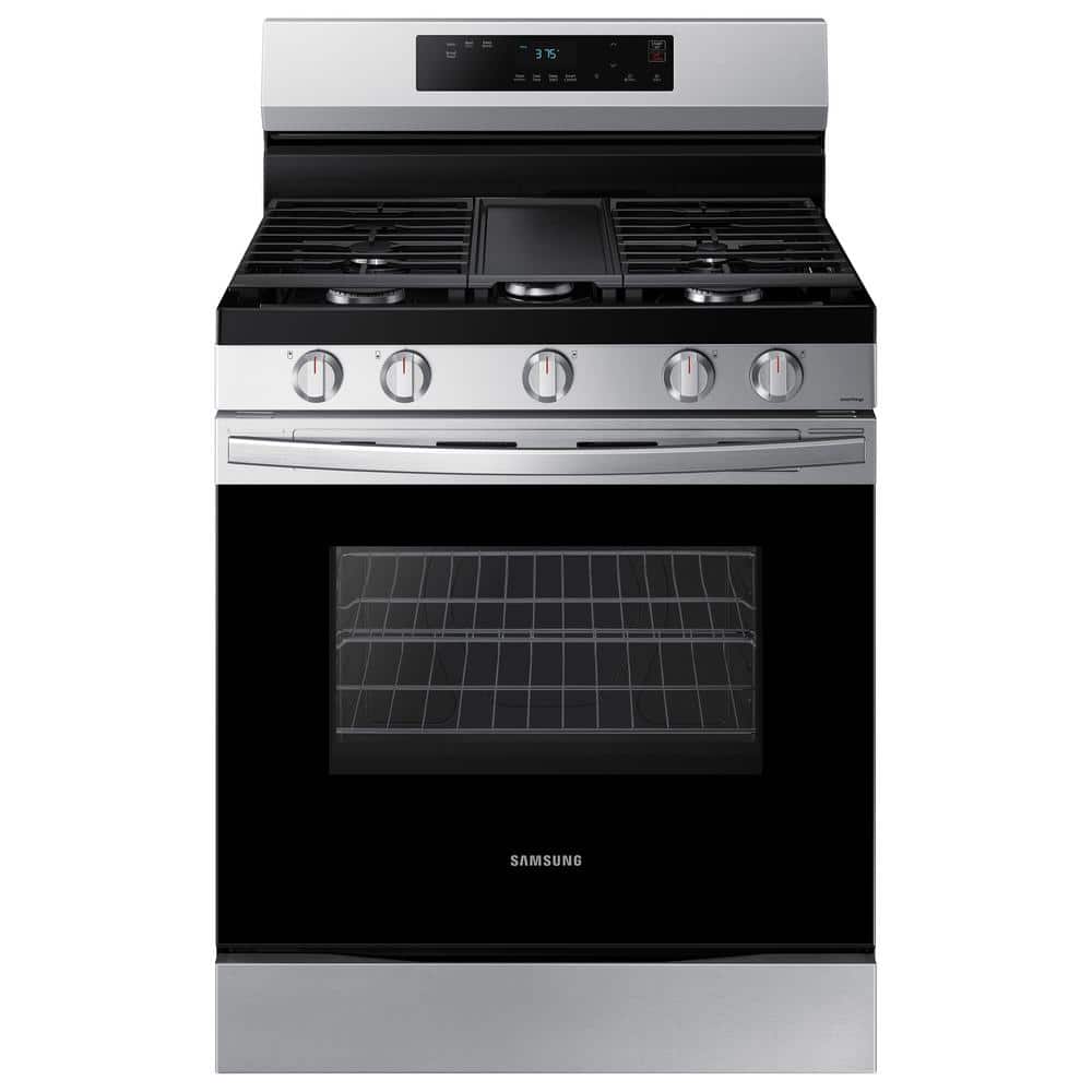 Samsung 6.0 cu. ft. Gas Range with Griddle