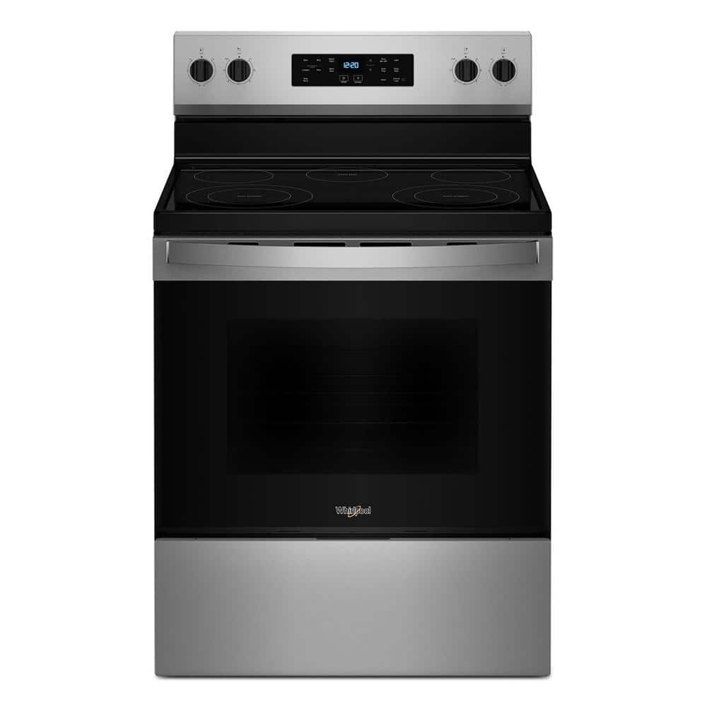 Whirlpool 30 in. 5 Burner Freestanding Electric Range