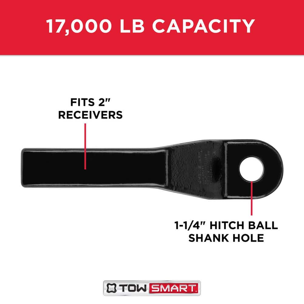 Reversible Hitch Ball Mount, 4 in. Drop