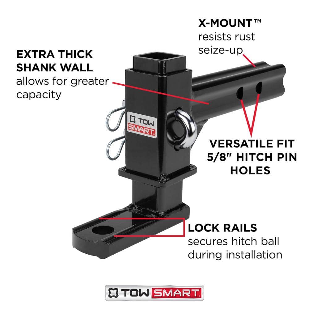Class IV, 7,500 lbs., Adjustable Hitch Mount