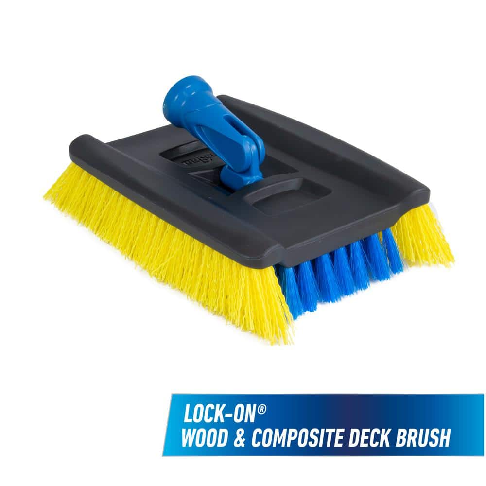 Lock-On Wood and Composite Deck Brush