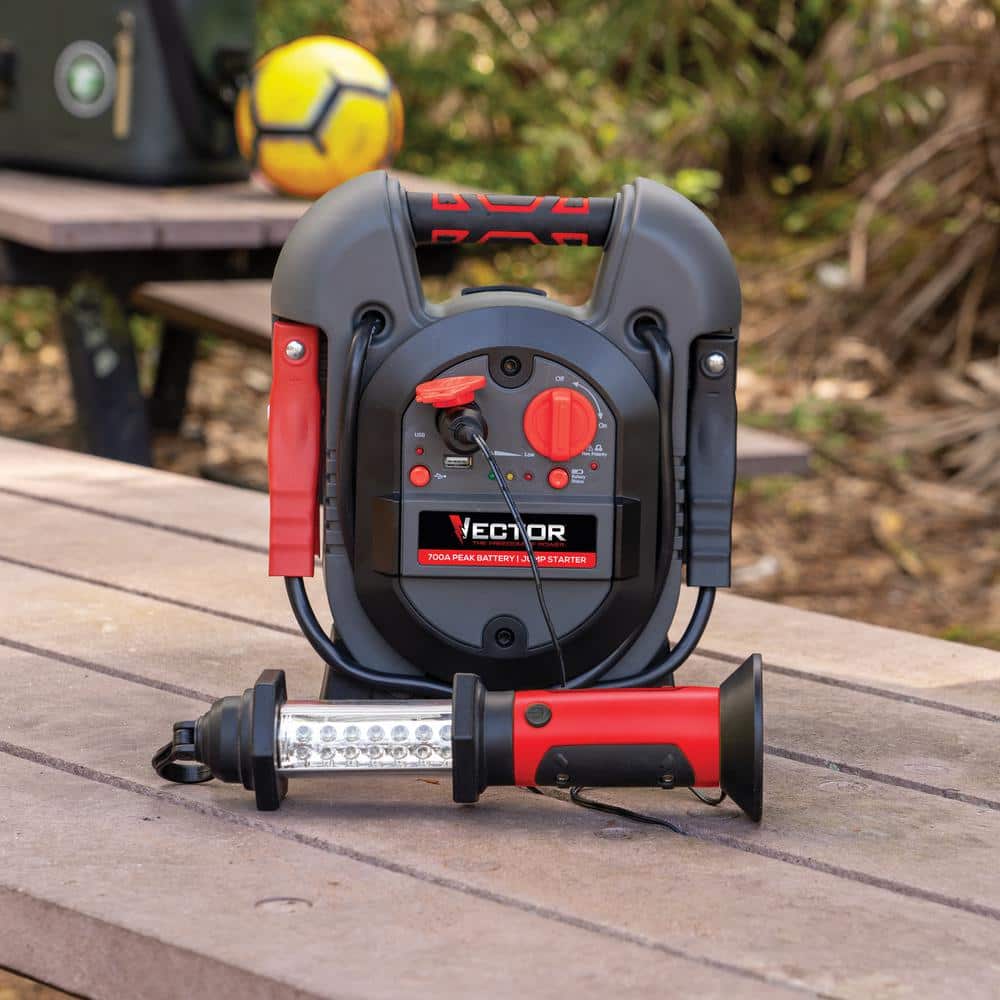 Peak Amp Jump Starter, USB, Rechargeable