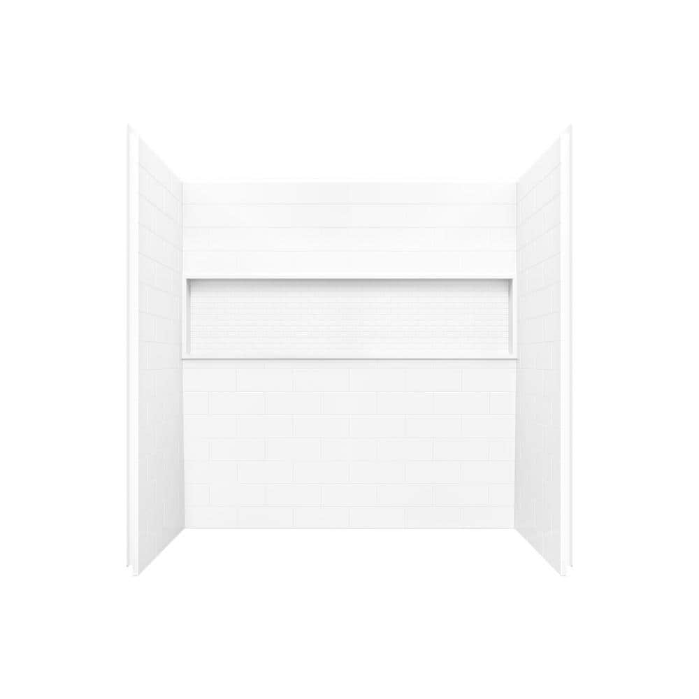 Nextile 30x60x60 Tub Surround White