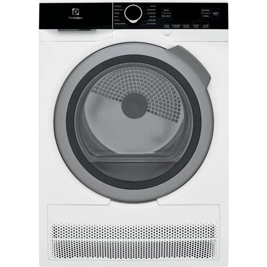 24 in. 4.0 cu. ft. Compact Stackable Electric Ventless Dryer in White with Instant Refresh, ENERGY STAR