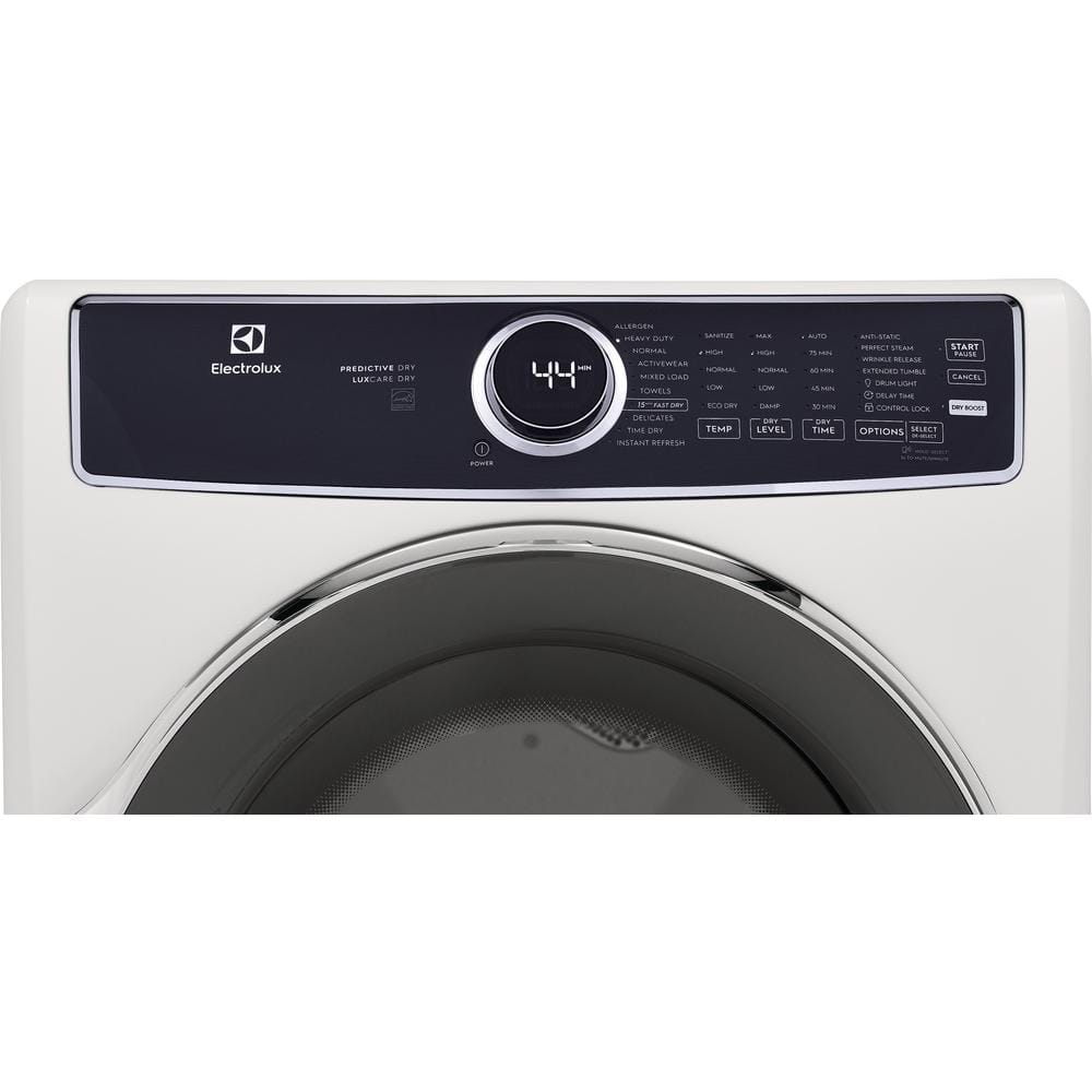Electrolux 8 cu ft Vent Front-Load Electric Dryer, White