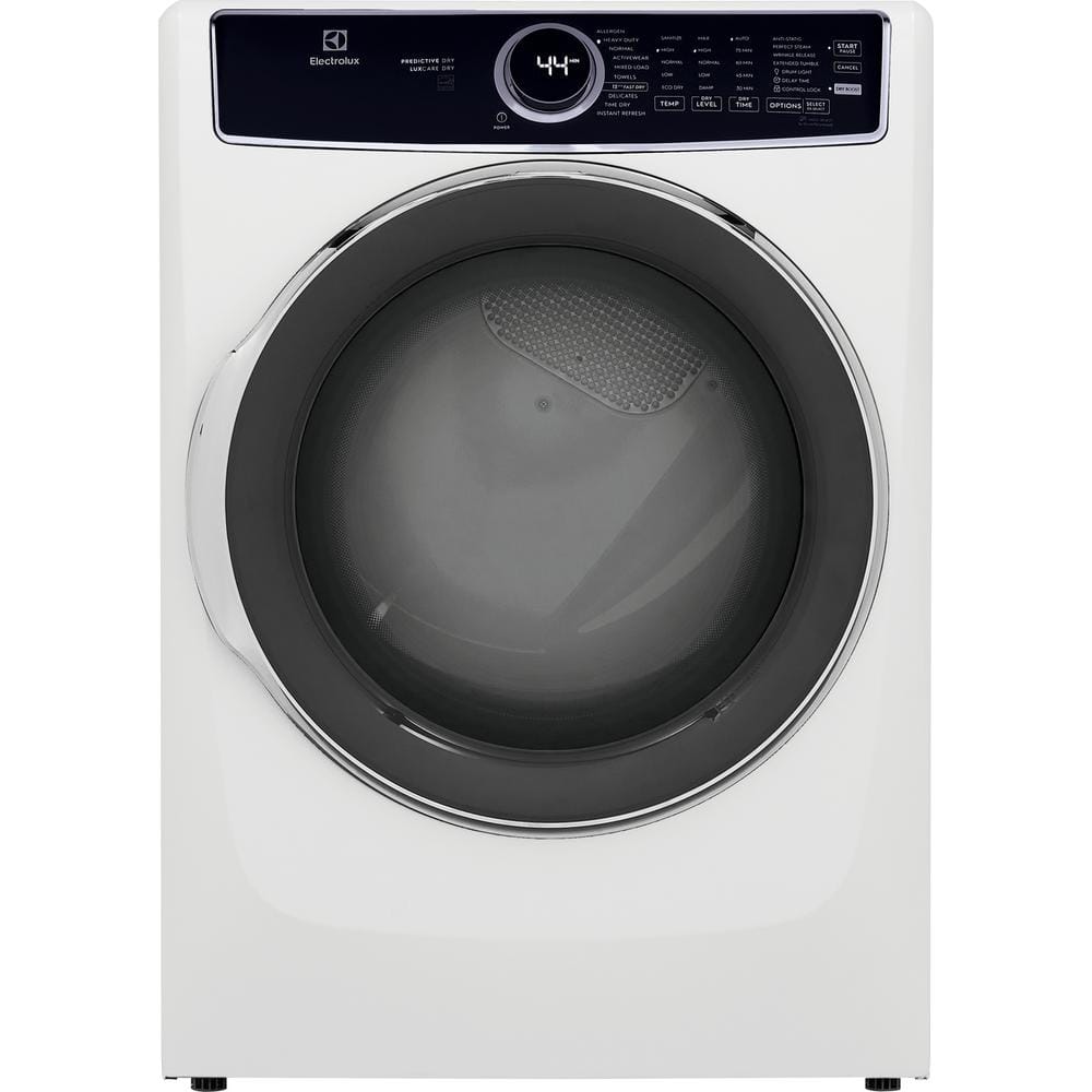 Electrolux 8 cu ft Vent Front-Load Electric Dryer, White