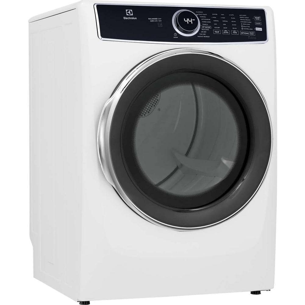 Electrolux 8 cu ft Vent Front-Load Electric Dryer, White