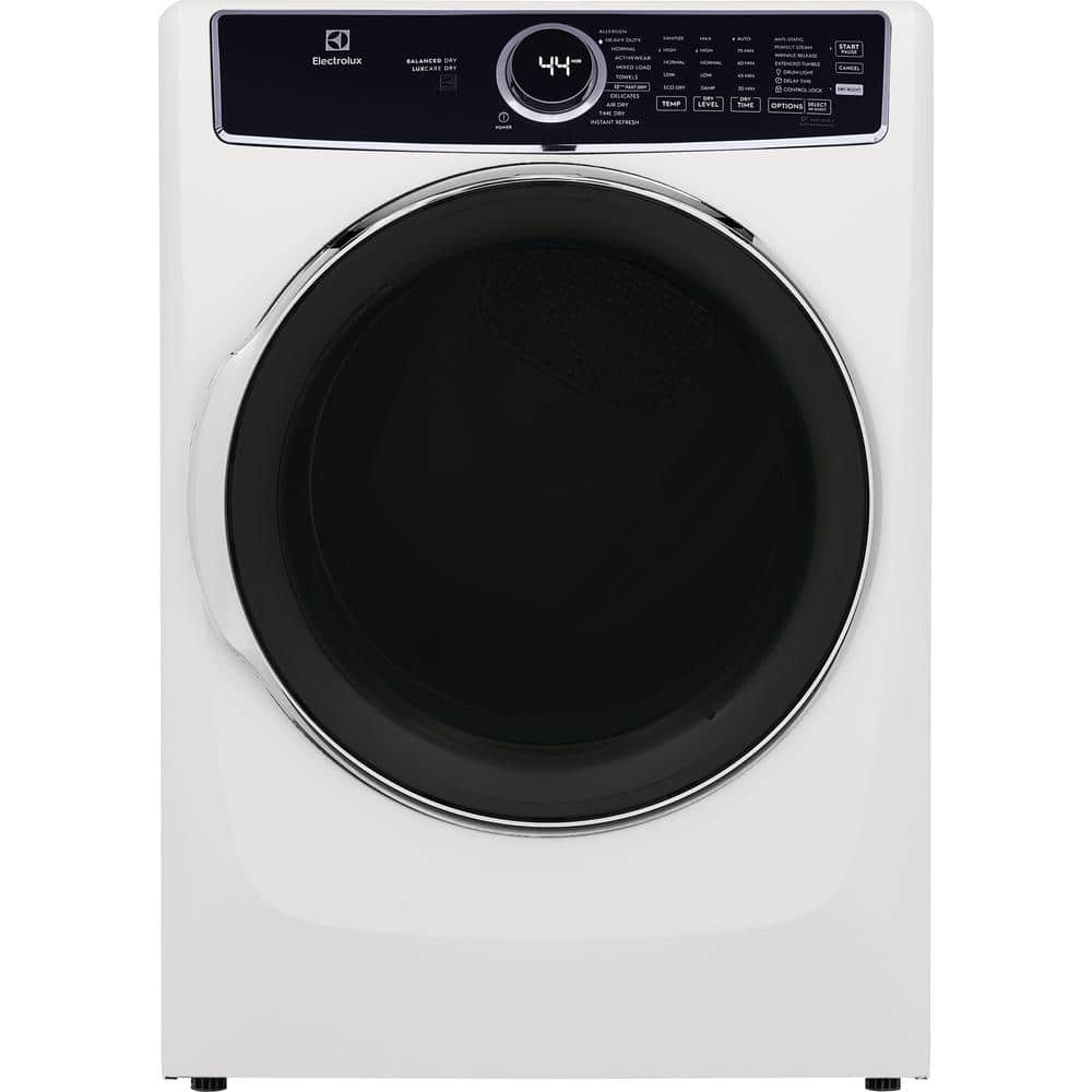 Electrolux 27" W 8 cu. ft. Front Load Electric Dryer, ENERGY STAR