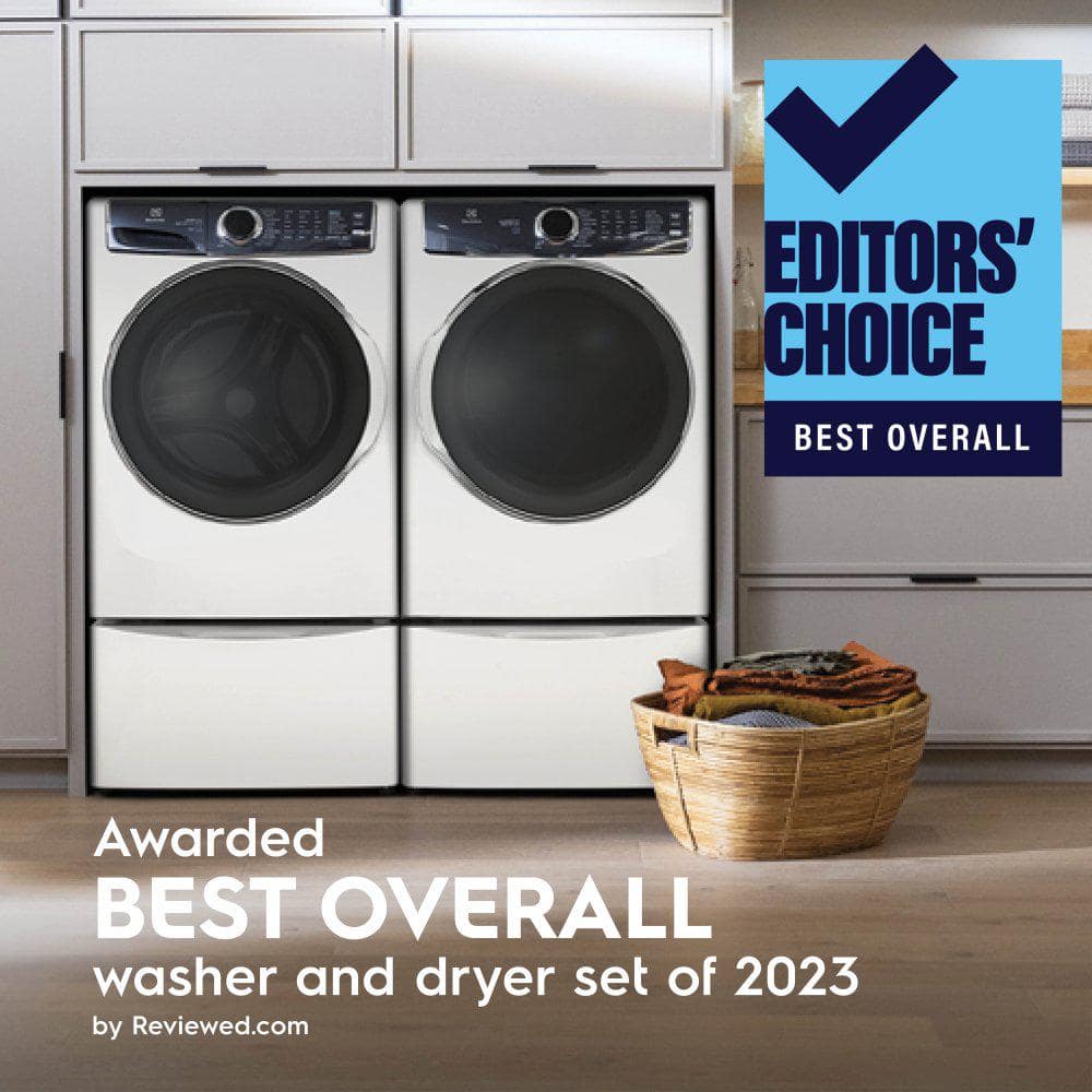 Electrolux 27 in. W 4.5 cu. ft. Front Load Washer, White