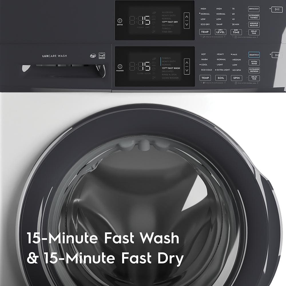 Electrolux 4.4 cu. ft. Washer & 8.0 cu. ft. Electric Dryer Tower