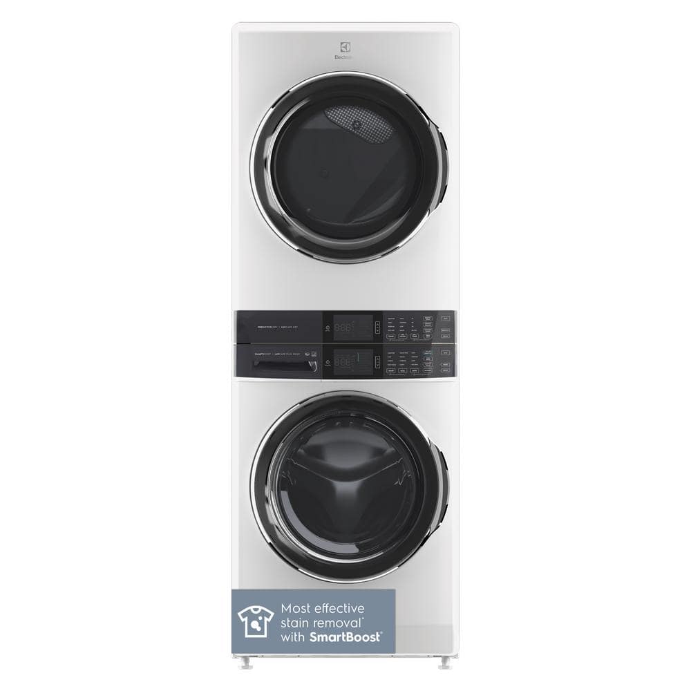 Electrolux 4.5/8.0 cu. ft. Washer Dryer Combo Tower, White
