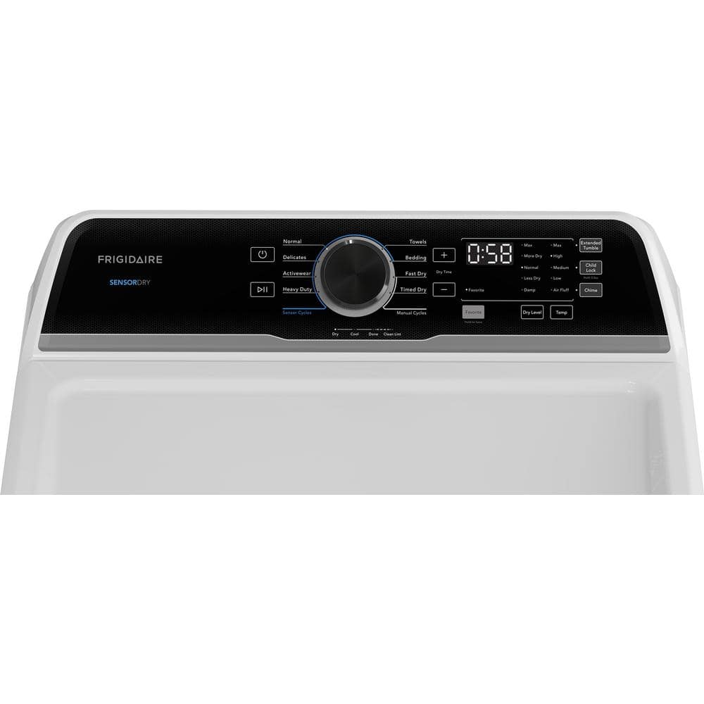 Frigidaire 7 cu.ft. Vented Electric Dryer White
