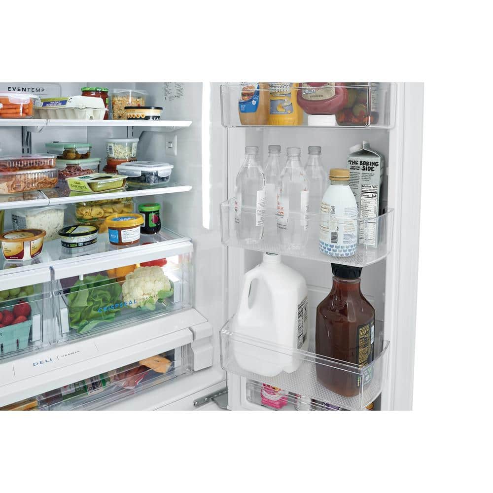 27.8 Cu. Ft. French Door Refrigerator in White