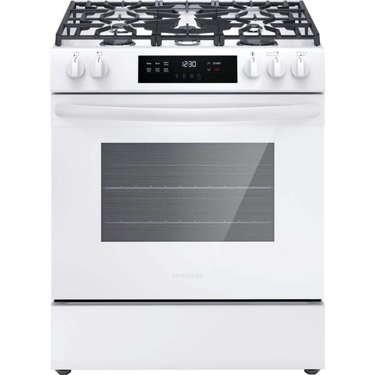 Frigidaire 30 in. 5-Burner Gas Range, White