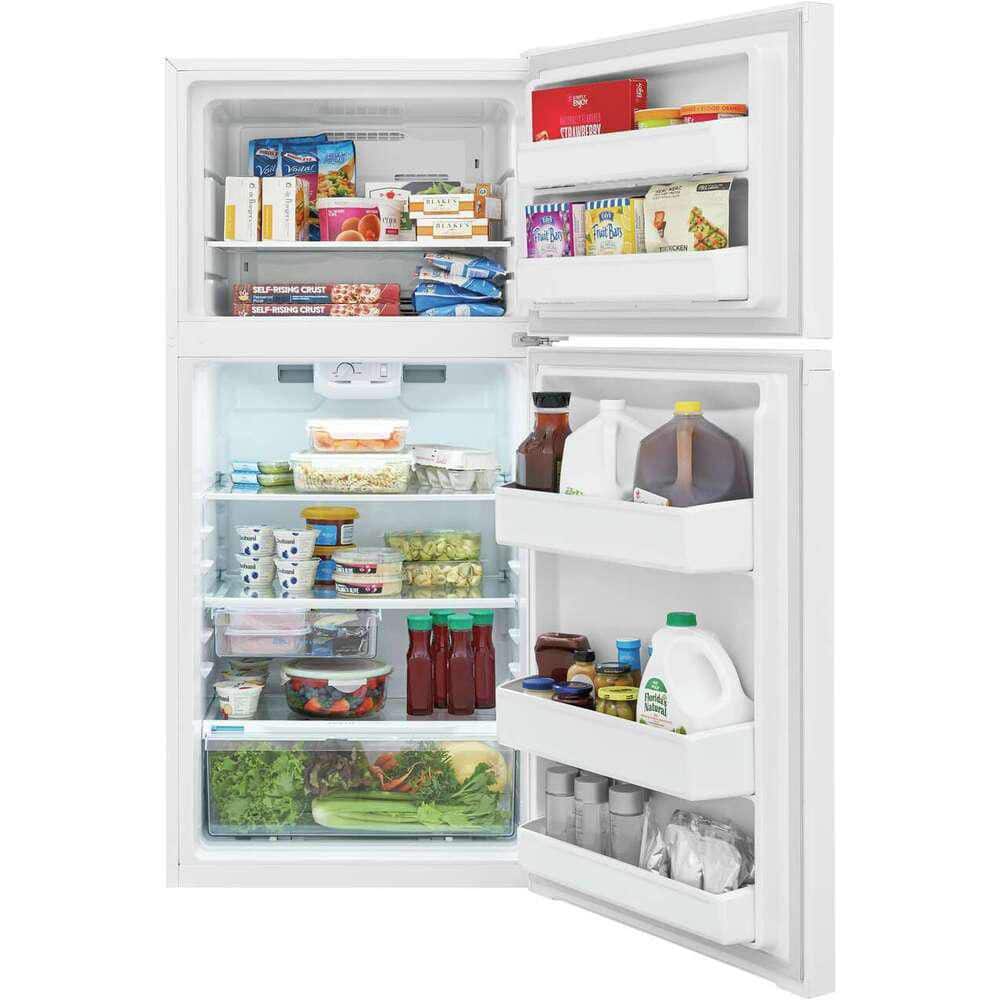Frigidaire 27.6" Freezer Refrigerator, 13.9 cu ft, White
